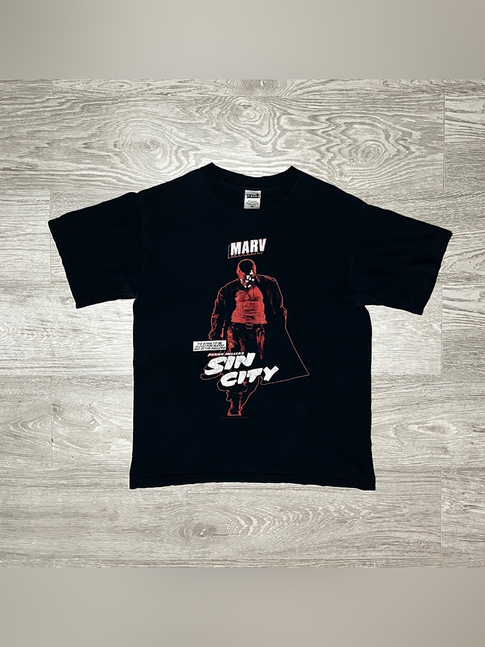 2005 Sin City Marv Movie Promotional Graphic Tee
